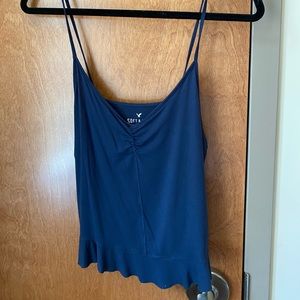 Navy blue tank top